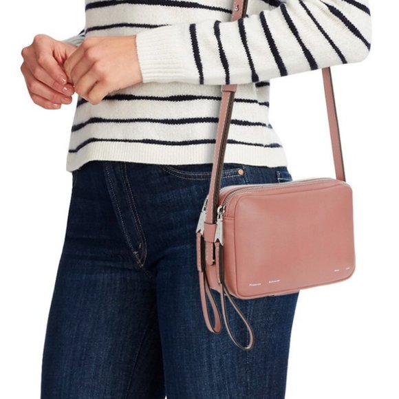 Proenza Schouler White Label Watts Leather Camera Bag in Dusty Rose MSRP $295 - Picture 6 of 14